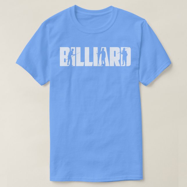Camiseta Billiard Lover (Diseño del anverso)