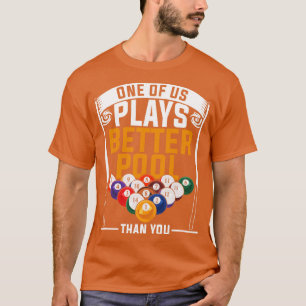 Camiseta Billiard Player Funny Pool Player Snooker Billiard
