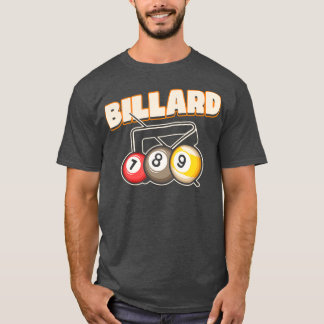Camiseta Billiard Pool Billard Snooker Club 6