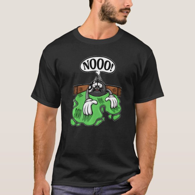 Camiseta Billiard Scratard Billiard Ball Bill (Anverso)