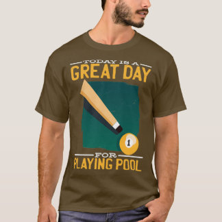 Camiseta Billiard Team para un Billiard Lover