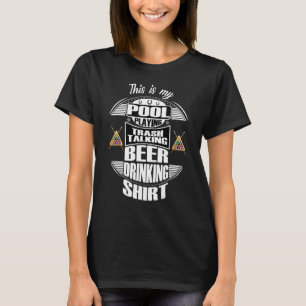 Camiseta Billiards 8 Ball Pool Player Sarcasm Novedad Humor