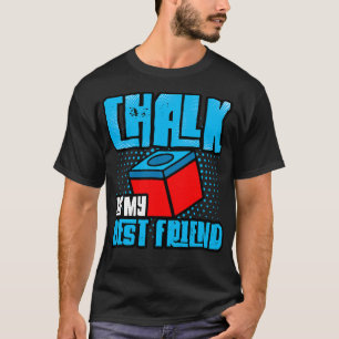Camiseta Billiards Chalk Es Mi Mejor Amigo