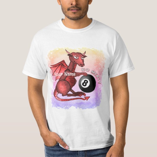 Camiseta Billiards Dragon  (Anverso)