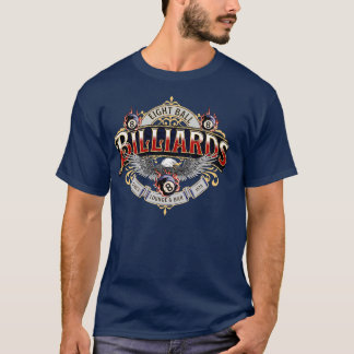 Camiseta Billiards Eight Ball Game