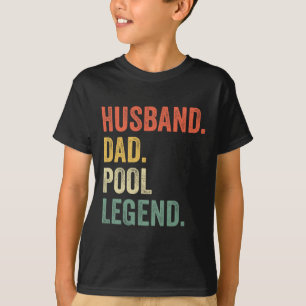 Camiseta Billiards Funny Husband Dad Pool Player Leyenda Vi