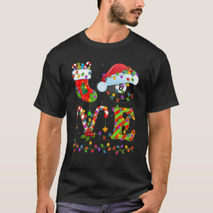 Camiseta Billiards Lover Xmas Encendiendo a Santa Love Bill