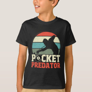 Camiseta Billiards Pocket Predator 8 Ball Funny Hombres Ret