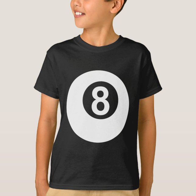 Camiseta Billiards Pool 8 Ll (Anverso)