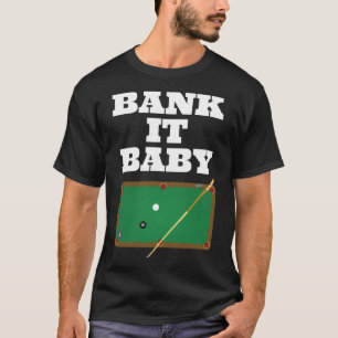 Camiseta Billiards Pool Jugador Shirt Gift Men Women Bank S