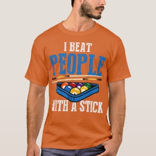 Camiseta Billiards Puns Pool Player Billiards Triangle Ra