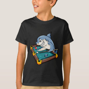 Camiseta Billiards Shark Pool Snooker Player Gift
