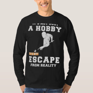 Camiseta Billiares: Más allá de un hobby, mi realidad escap