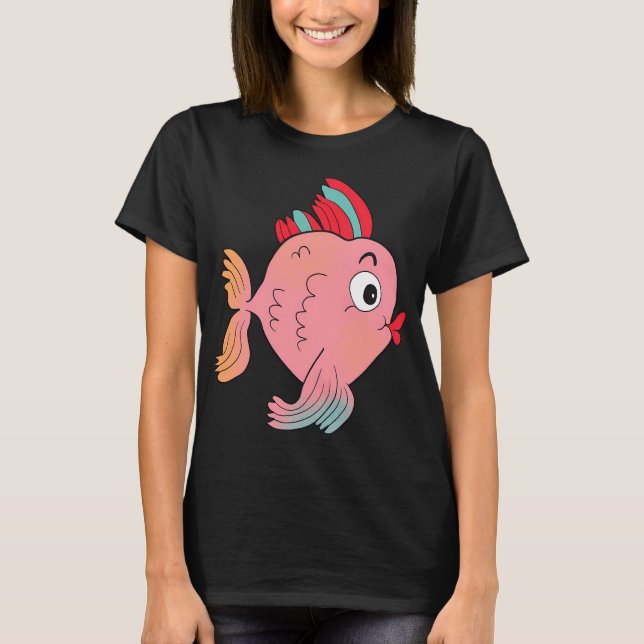Camiseta Billie el pez tropical (Anverso)