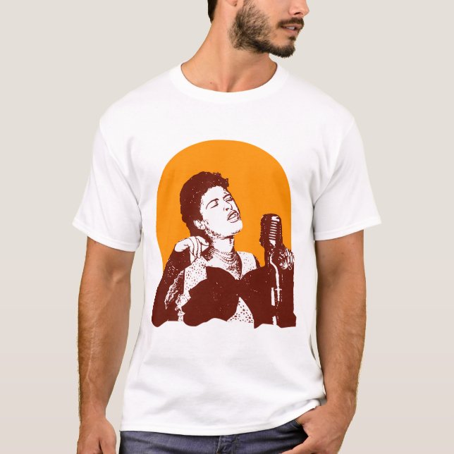 Camiseta Billie Holiday (Anverso)