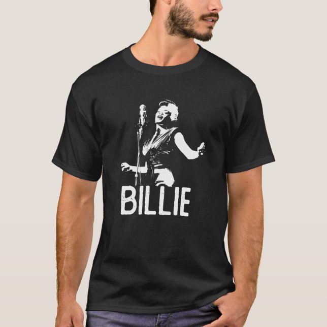Camiseta Billie Holiday (Anverso)