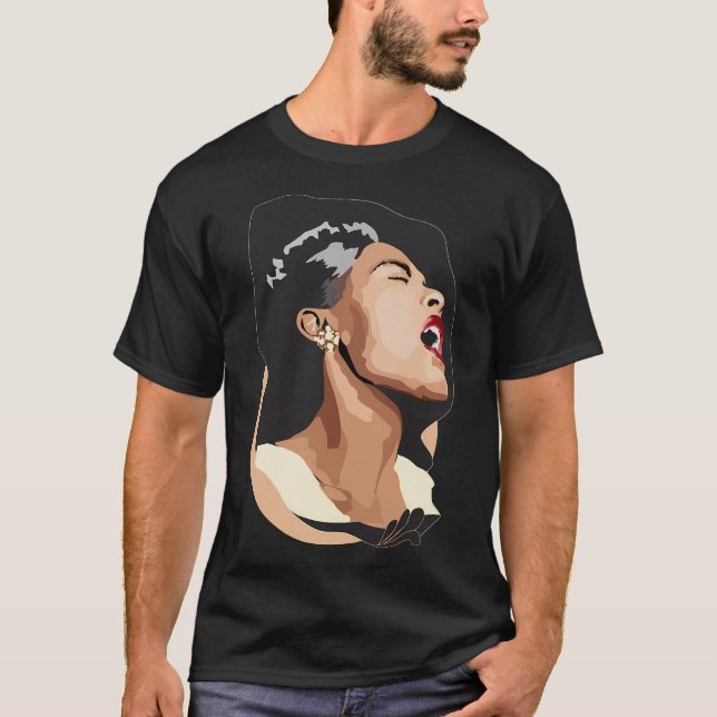 Camiseta Billie Holiday (Anverso)