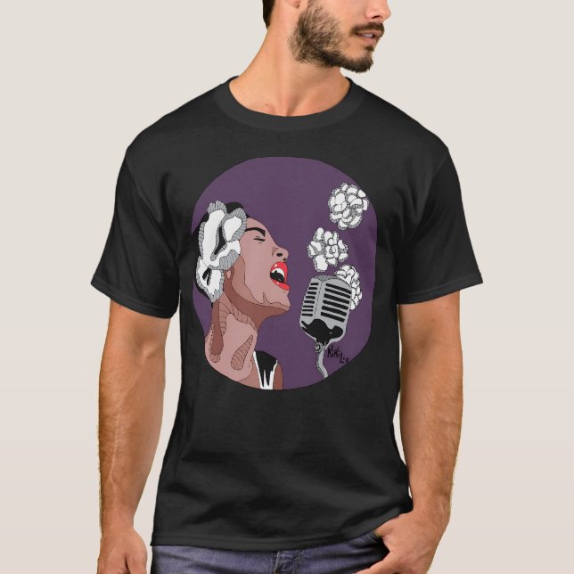 Camiseta Billie Holiday (Anverso)