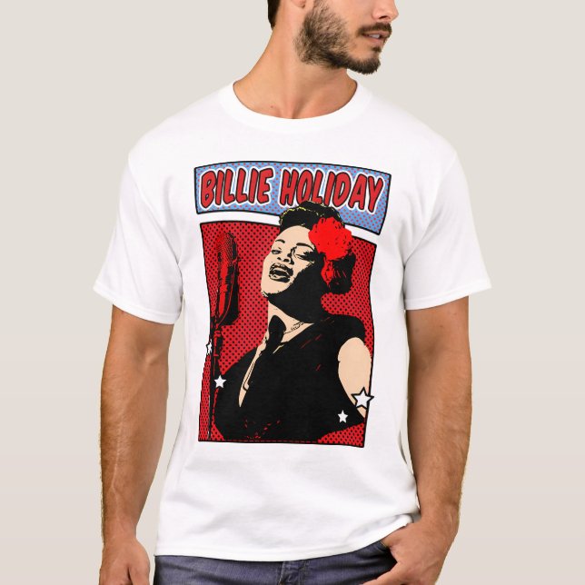 Camiseta Billie Holiday (Anverso)