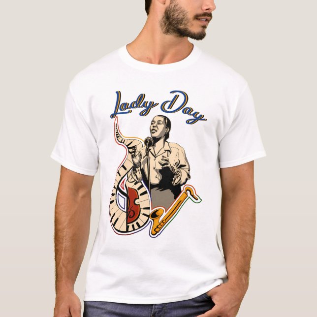 Camiseta Billie Holiday (Anverso)
