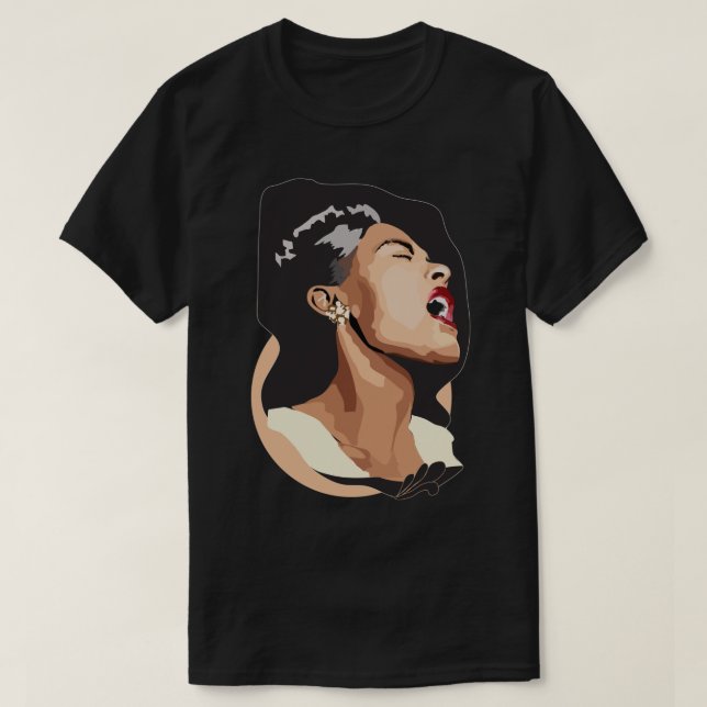 Camiseta Billie Holiday Classic T-Shirt (Diseño del anverso)