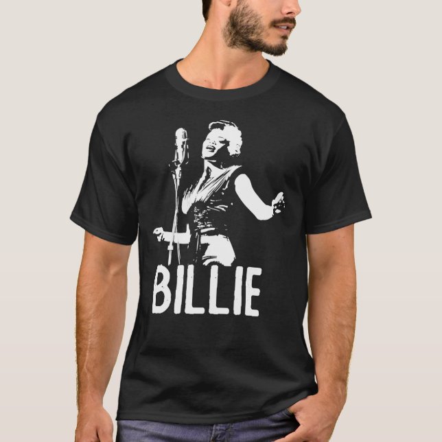 Camiseta Billie Holiday Classic T-Shirt (Anverso)
