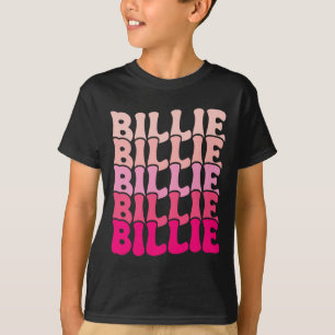 Camiseta Billie Nombre personalizado que amo a Billie Groov