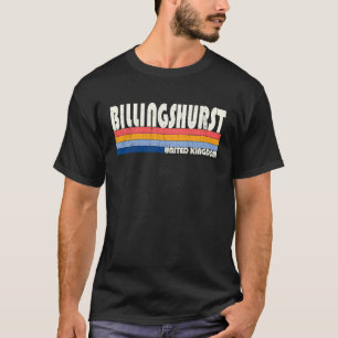 Camiseta Billingshurst estilo retro vintage 70's 80s, Unite