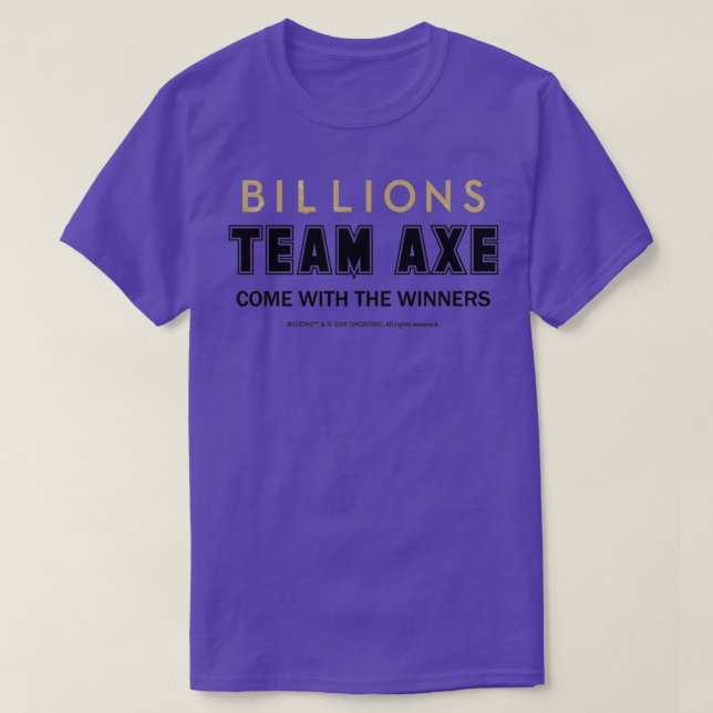 Camiseta BILLIONS Team Ax Light Classic TShirt (Diseño del anverso)