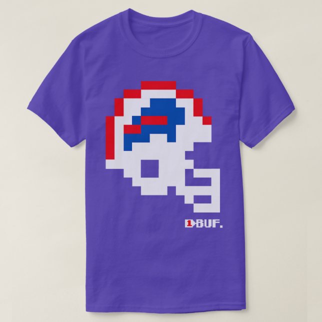 Camiseta Bills Alternate Tecmo Bowl Helmet Mug (Diseño del anverso)