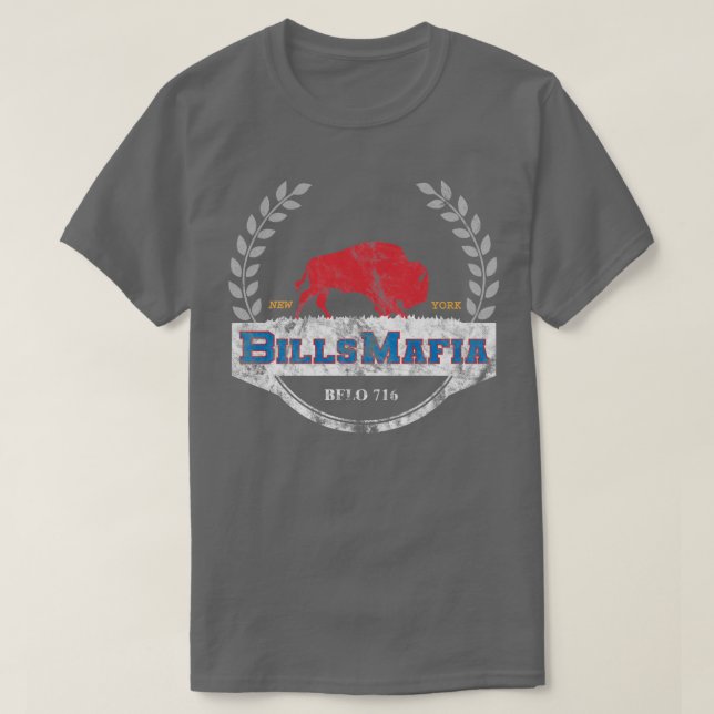 Camiseta Bills Mafia 716 Buffalo Nueva York BFLO (Diseño del anverso)
