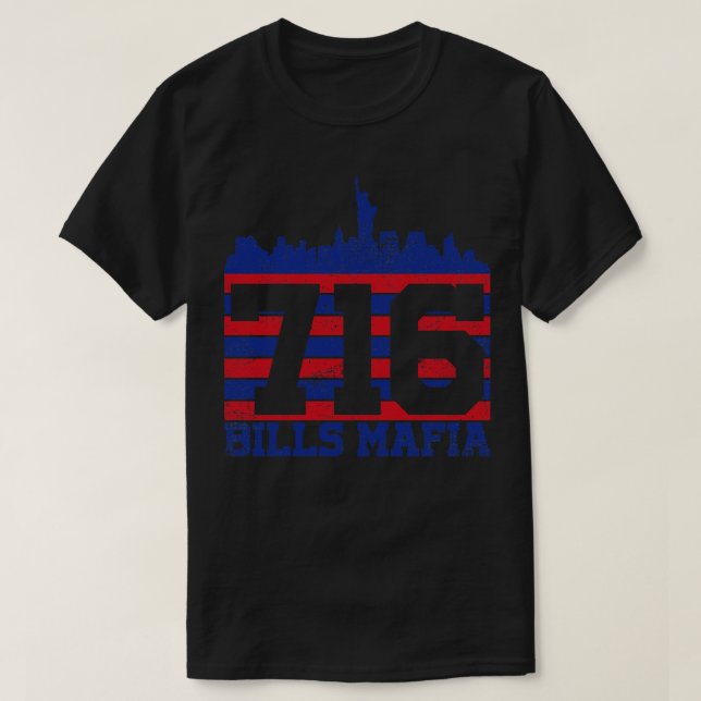 Camiseta Bills Mafia 716 Estilo de época (Diseño del anverso)