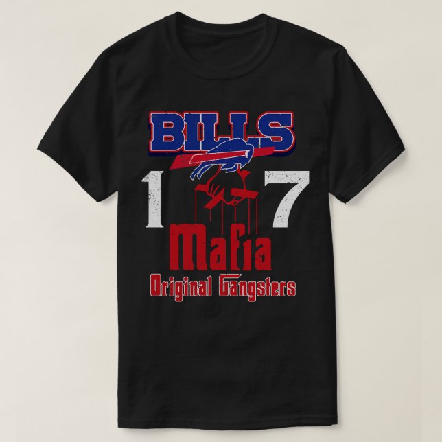 Camiseta Bills Mafia Original Gangsters Rough Textured (Diseño del anverso)