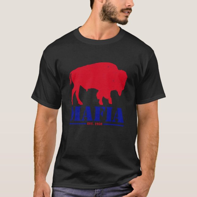 Camiseta Bills Mafia Vintage Design Classic (Anverso)