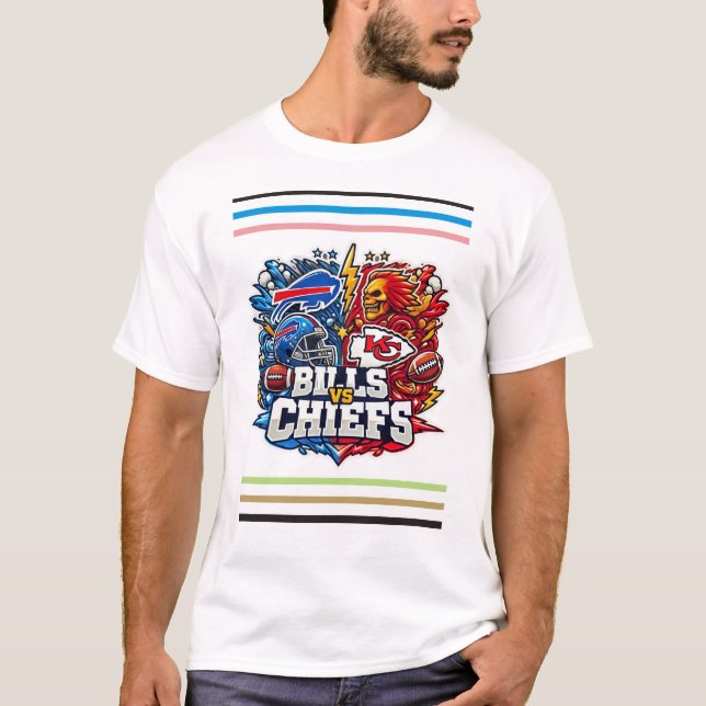 Camiseta bills vs chiefs (Anverso)