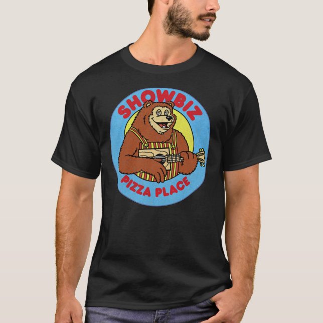 Camiseta Billy Bob The Bear Animatronic Guitarist In&Q (Anverso)