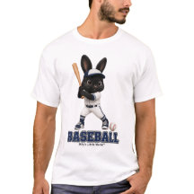 Billy el conejo de béisbol adorable deportes conej