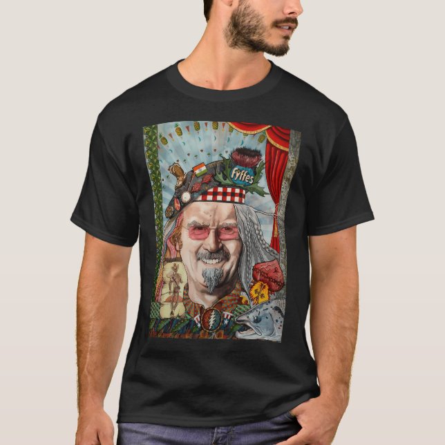 Camiseta Billy el vagabundo : Billy Connolly (Anverso)