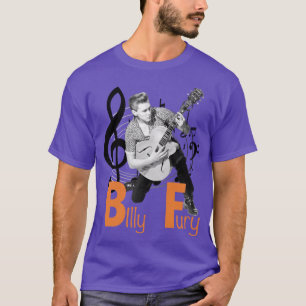 Camiseta Billy Fury venció a amigos retro