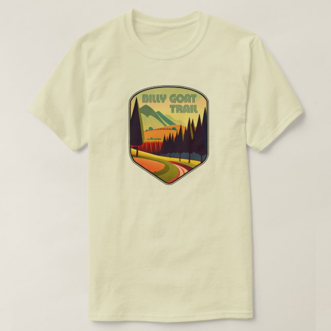 Camiseta Billy Goat Trail Maryland Colors (Diseño del anverso)