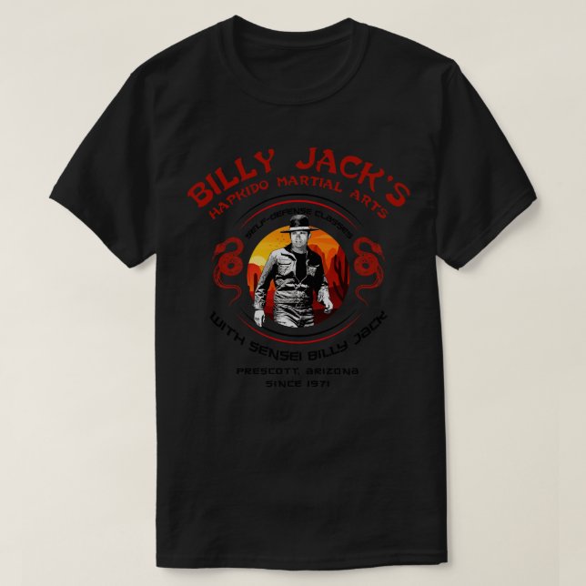 Camiseta Billy Jacks Hapkido Martial Arts Lts (Diseño del anverso)