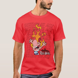 Camiseta Billy & Mandy - Destruyan A Todos