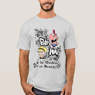 Camiseta Billy & Mandy - Inútil para resistir