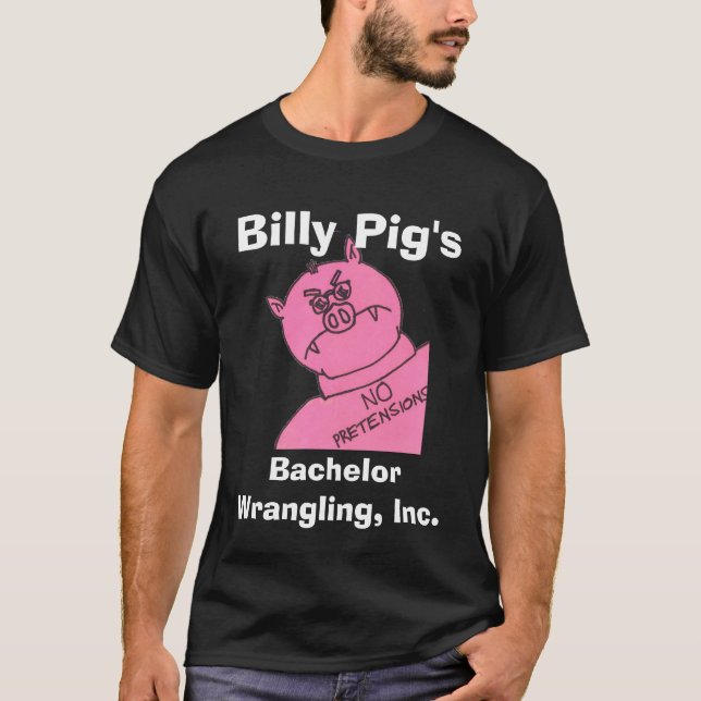 Camiseta Billy Pig - Bachelet Control Tech (Anverso)