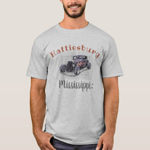 Camiseta "Biloxi Mississippi" Vintage Hotrod