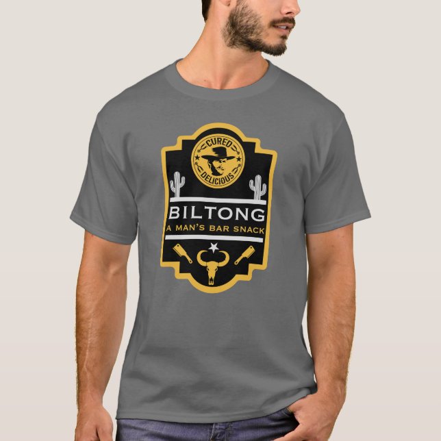 Camiseta Biltong Y Cerveza (Anverso)