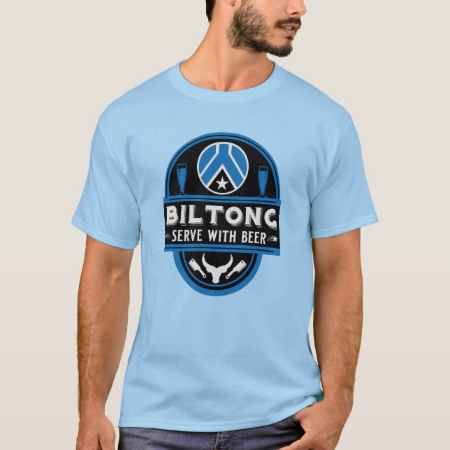 Camiseta Biltong Y Cerveza (Anverso)
