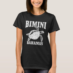 Camiseta Bimini Bahamas Tortuga marina Buceo de playa