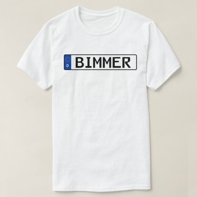 CAMISETA BIMMER (Diseño del anverso)