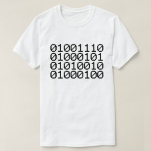CAMISETA BINARY NERD